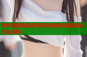 哔咔漫画充值成功却无响应问题及解决方法详解