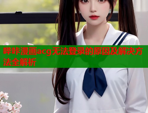 哔咔漫画acg无法登录的原因及解决方法全解析  第2张